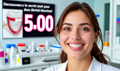Découvrez le secret choquant pour des dents blanches en seulement 5 minutes !