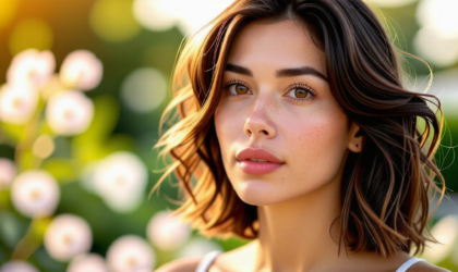 Quelle coupe de cheveux sublime votre silhouette ronde et cache un double menton ?