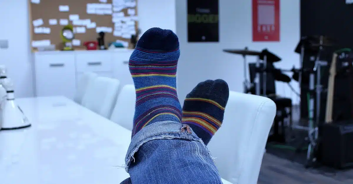 découvrez notre sélection de chaussettes confortables et élégantes, idéales pour toutes les occasions. alliant style et qualité, nos chaussettes vous garantiront un confort optimum tout au long de la journée.