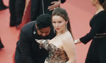 Anastasia Bentley : une apparition marquante et profondément artistique au Festival de Cannes