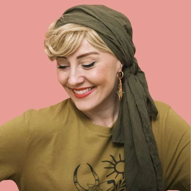 foulard chimio Les Franjynes